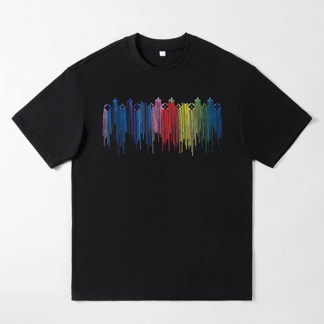 LV  t-shirt men-7340(M-XXXL)