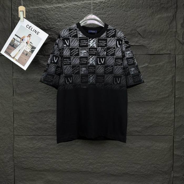 LV  t-shirt men-8929(S-XL)