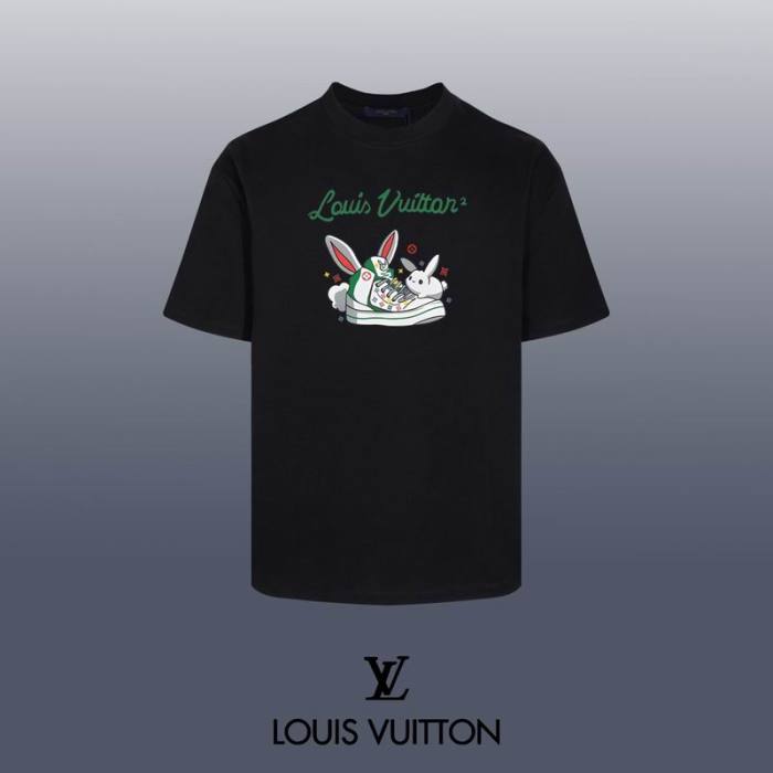 LV  t-shirt men-9180(XS-L)