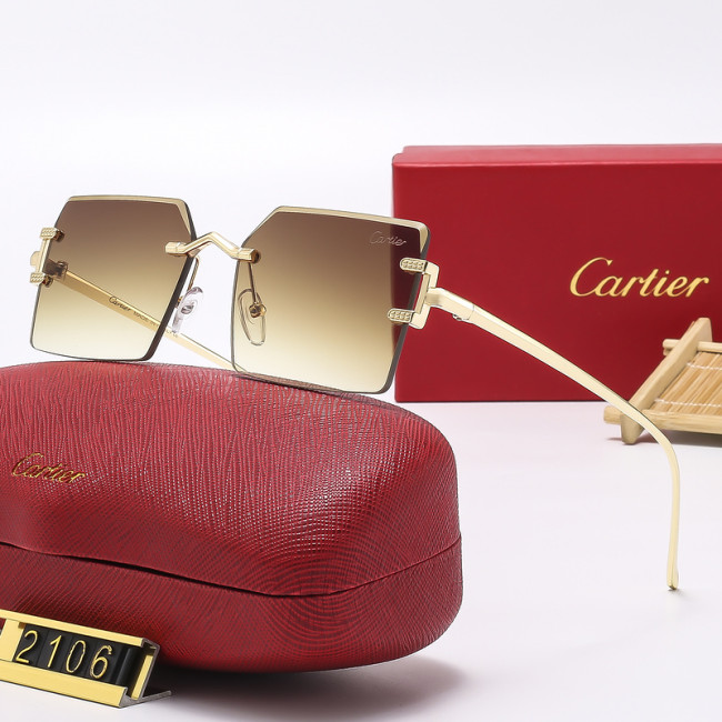 Cartier Sunglasses AAA-2333