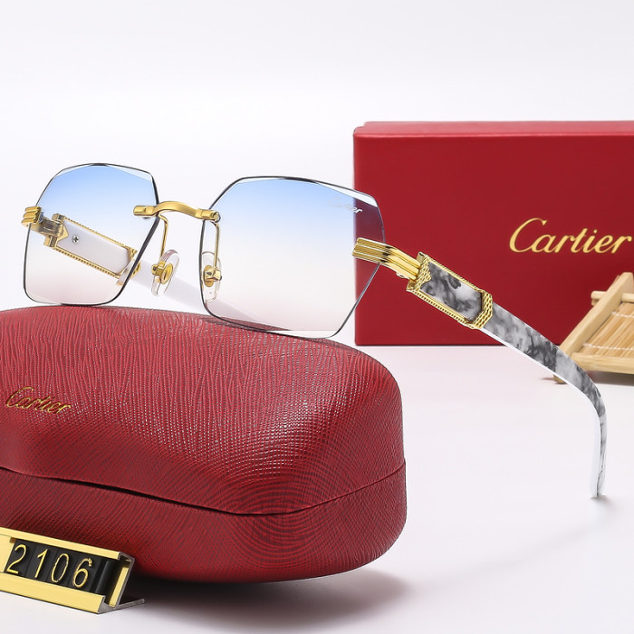 Cartier Sunglasses AAA-2337