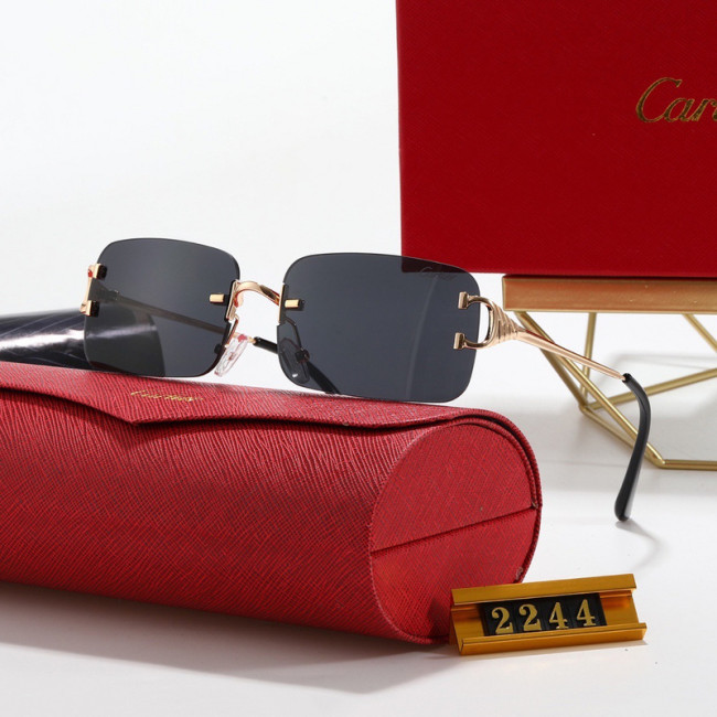 Cartier Sunglasses AAA-2266