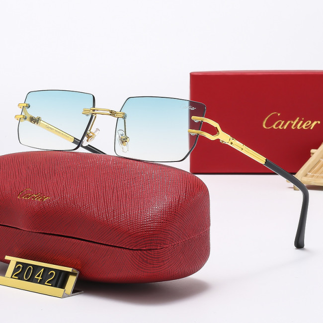 Cartier Sunglasses AAA-2161