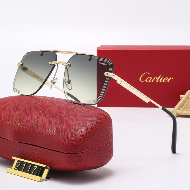 Cartier Sunglasses AAA-2404
