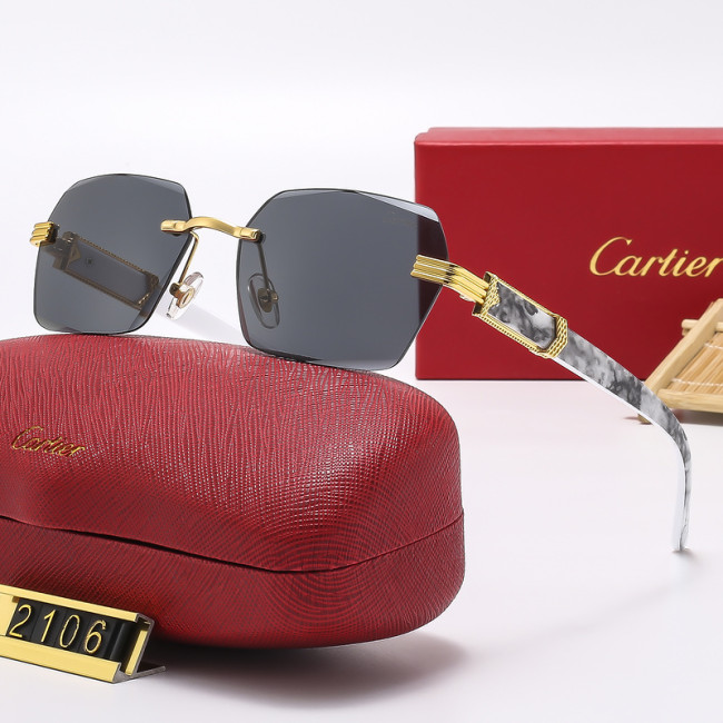 Cartier Sunglasses AAA-2336
