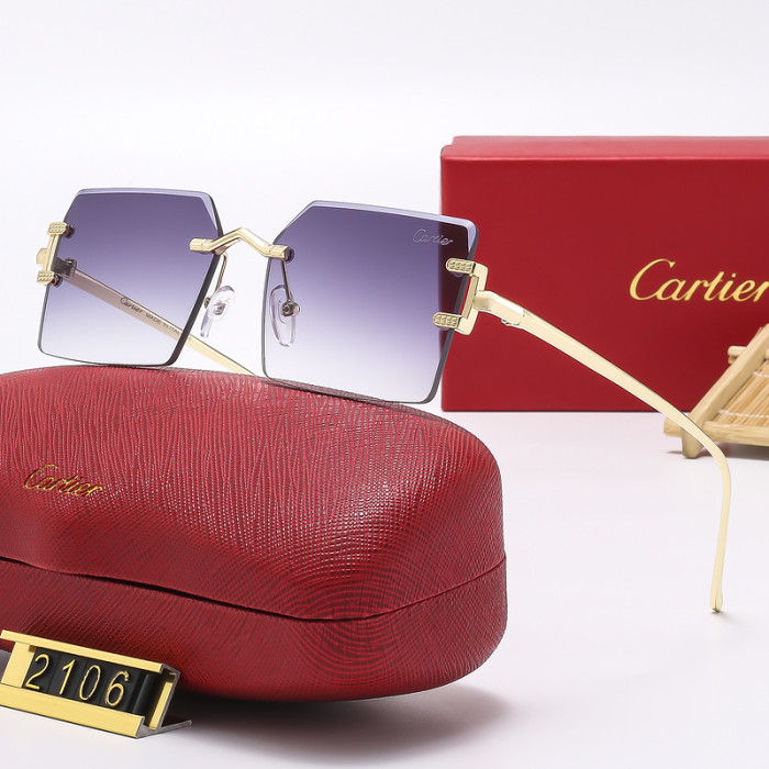 Cartier Sunglasses AAA-2334