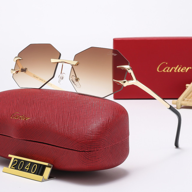 Cartier Sunglasses AAA-2134