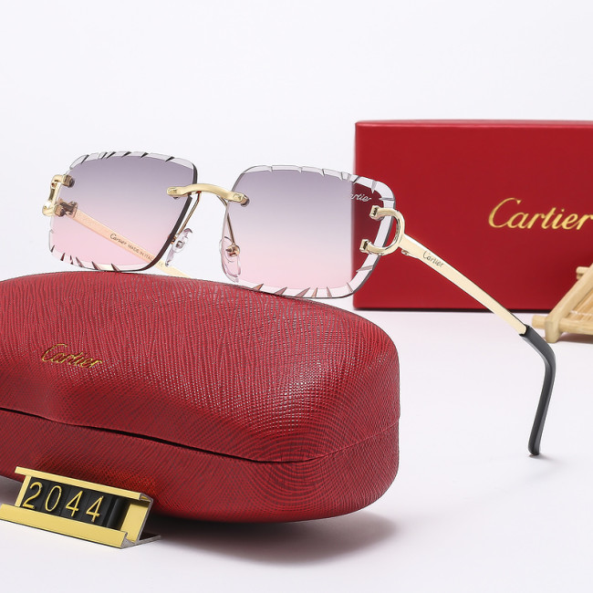 Cartier Sunglasses AAA-2163