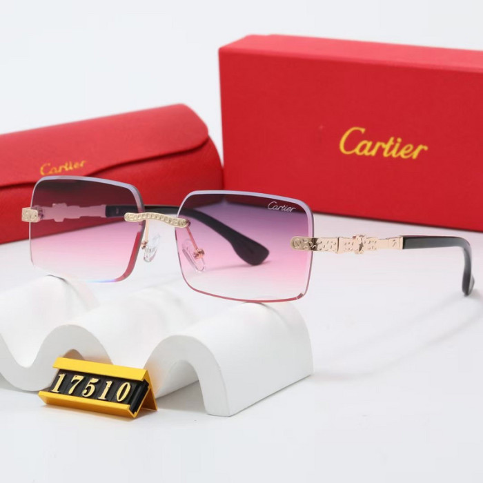 Cartier Sunglasses AAA-2834