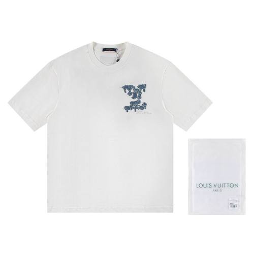 LV  t-shirt men-9352(S-XL)
