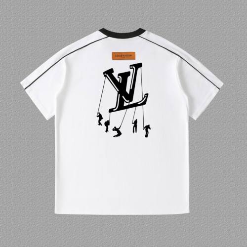 LV  t-shirt men-9535(XS-L)
