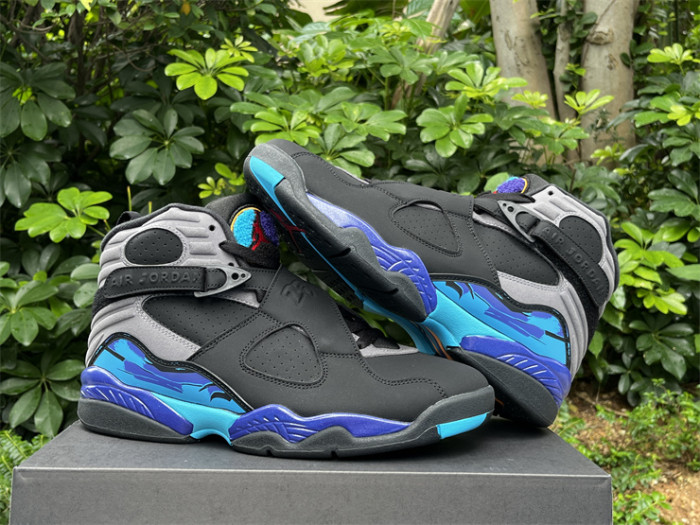 Authentic Air Jordan 8 “Aqua”   2025