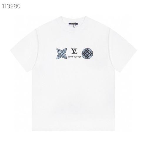 LV  t-shirt men-9880(XS-L)