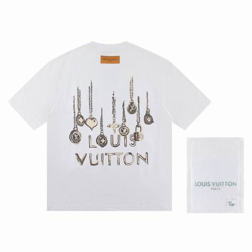 LV  t-shirt men-9875(XS-L)