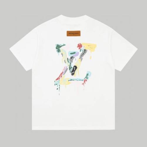 LV  t-shirt men-9826(XS-L)