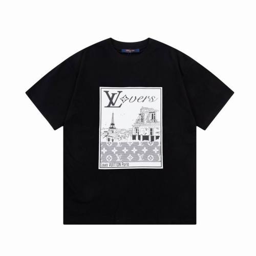 LV  t-shirt men-9821(XS-L)