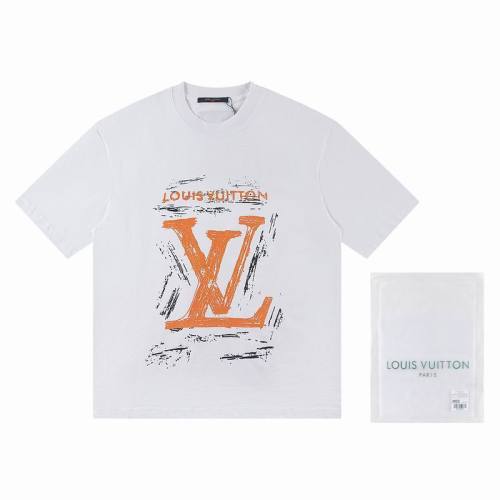 LV  t-shirt men-9842(XS-L)