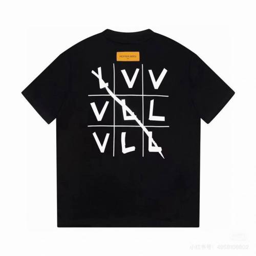 LV  t-shirt men-9866(XS-L)
