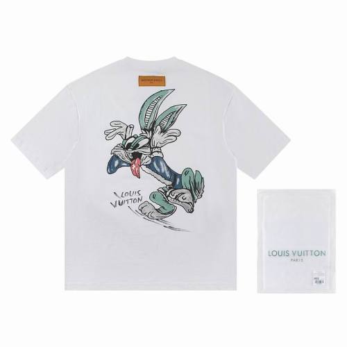 LV  t-shirt men-9834(XS-L)