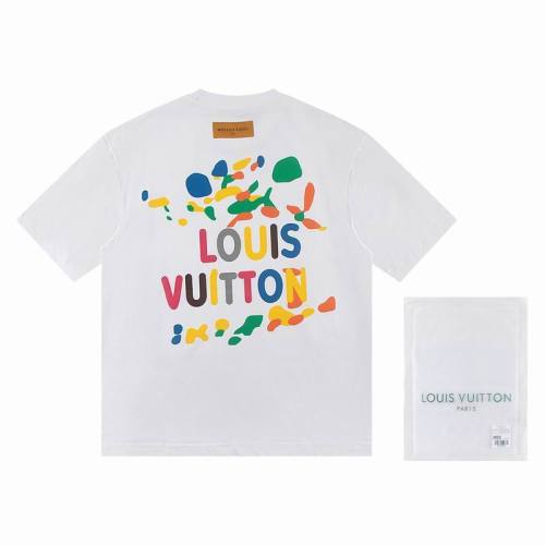 LV  t-shirt men-9869(XS-L)