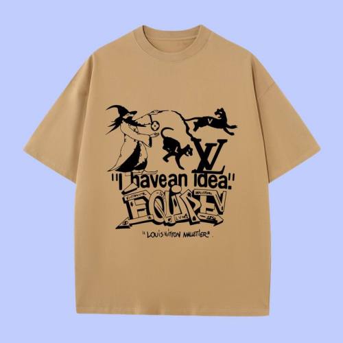 LV  t-shirt men-9887(XS-L)