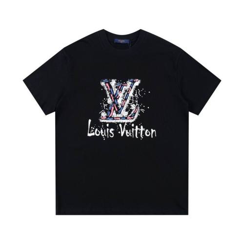 LV  t-shirt men-9955(XS-L)