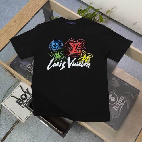 LV  t-shirt men-10667(XS-L)
