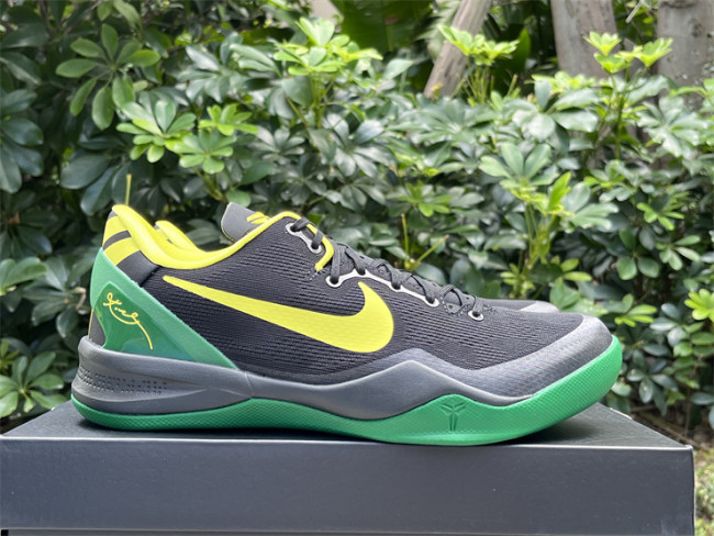 Authentic  Kobe 8 Protro  Oregon Ducks  PE Mamba Program