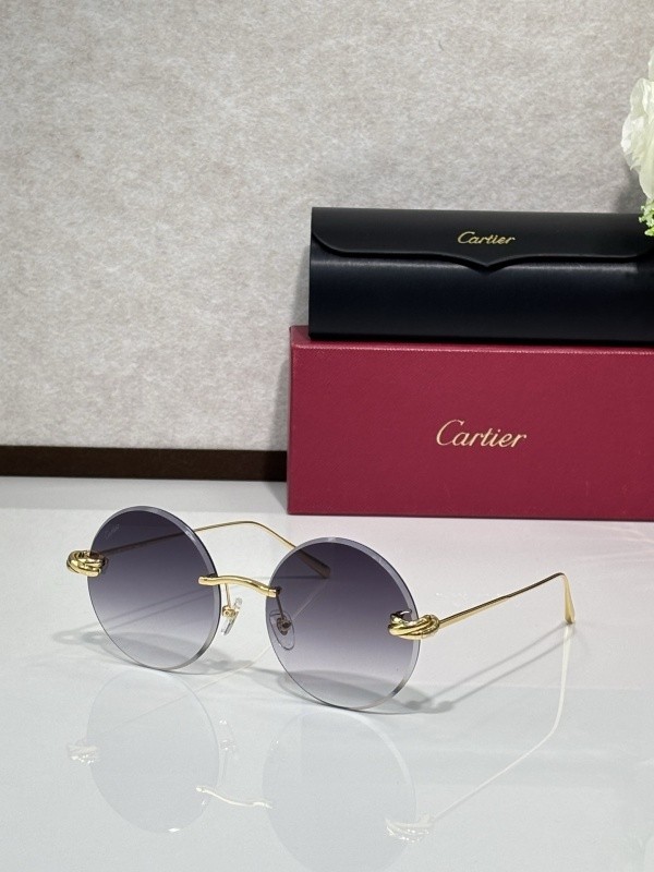Cartier Sunglasses AAAA-8798