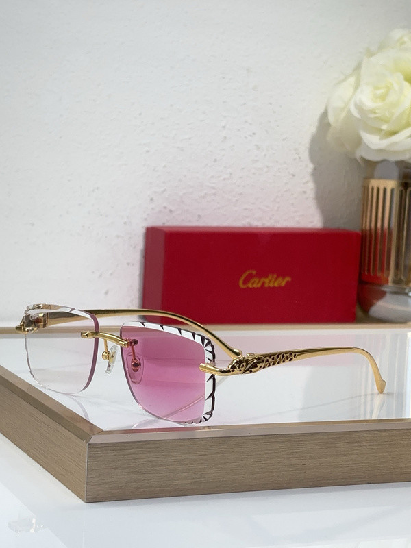 Cartier Sunglasses AAAA-11059