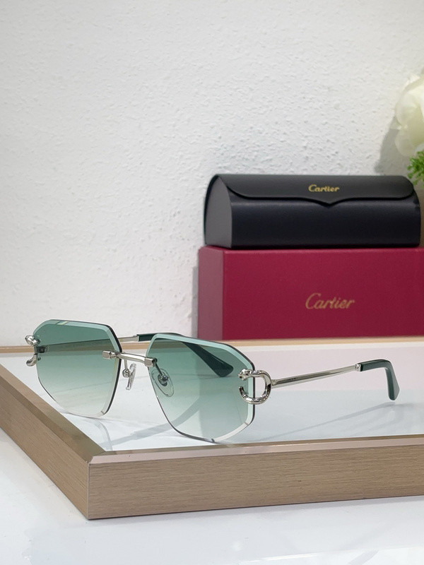 Cartier Sunglasses AAAA-10137