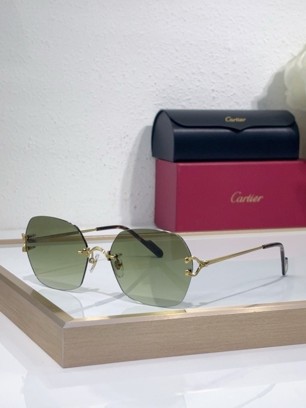Cartier Sunglasses AAAA-9019
