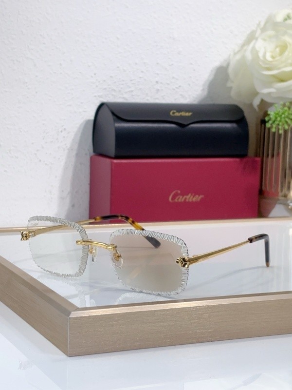 Cartier Sunglasses AAAA-10784