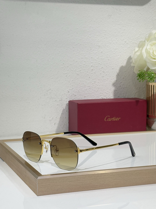 Cartier Sunglasses AAAA-9811