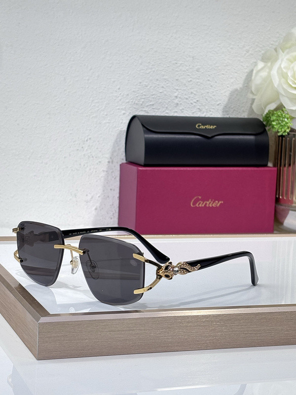 Cartier Sunglasses AAAA-9554