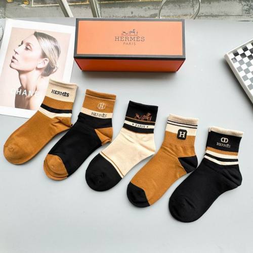 Hermes Socks-049