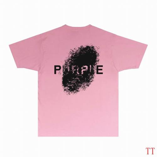 Purple t-shirt-493(S-XXL)