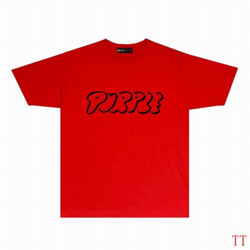 Purple t-shirt-735(S-XXL)