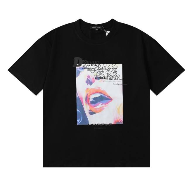 Purple t-shirt-070(S-XL)