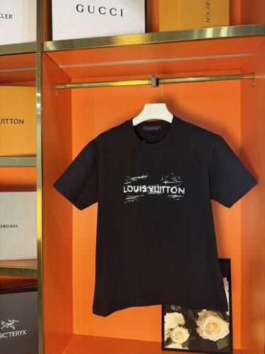 LV  t-shirt men-12256(XS-L)