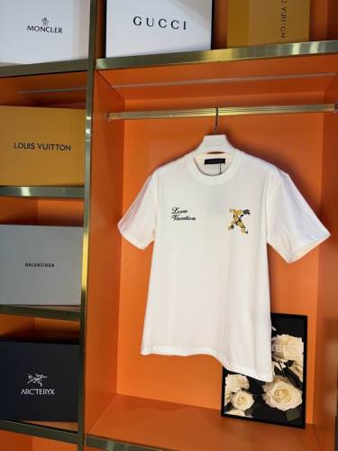 LV  t-shirt men-12217(XS-L)