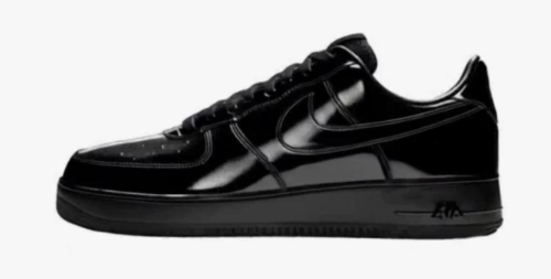 Authentic Nike Air Force 1 07 Premium Patent Leather Black
