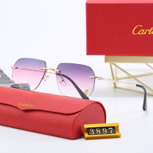 Cartier Sunglasses AAA-3411