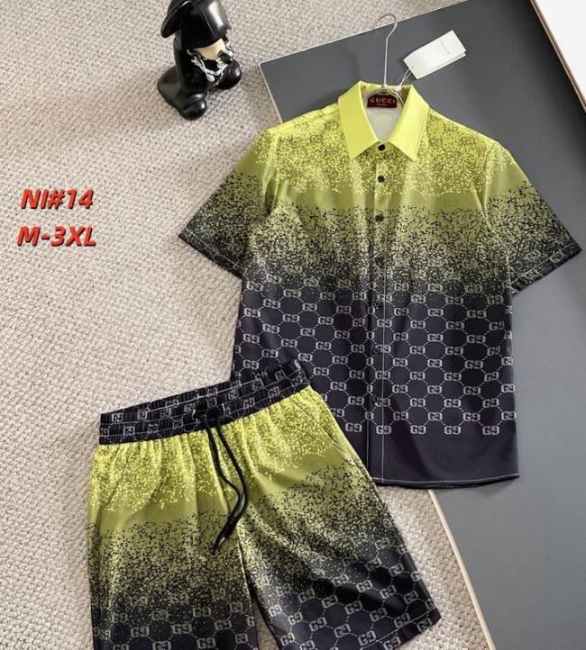 G short sleeve men suit-600(M-XXXL)