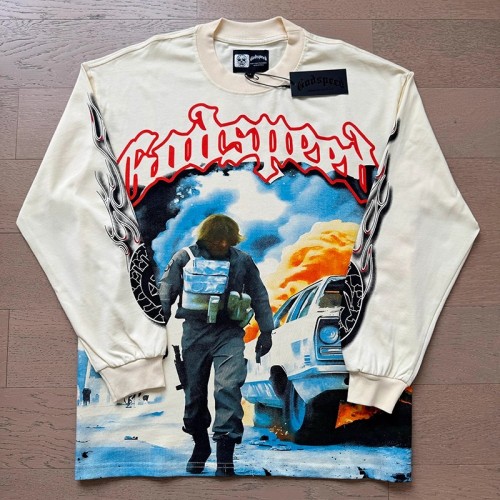 Godspeed Long Sleeve Shirt-026(S-XL)