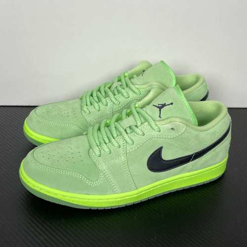 Authentic Air Jordan 1 Low SE  Lime Blast
