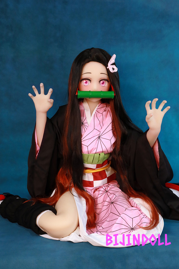 AotumeDoll #47 B-cup 145cm TPE製 竈門 禰 豆子 コスプレドール エロ アニメ ダッチワイフ 鬼 滅 の 刃 竈門 禰 豆子  かわいい  ラブドール 巨乳 二次元 せっくす 漫画人形