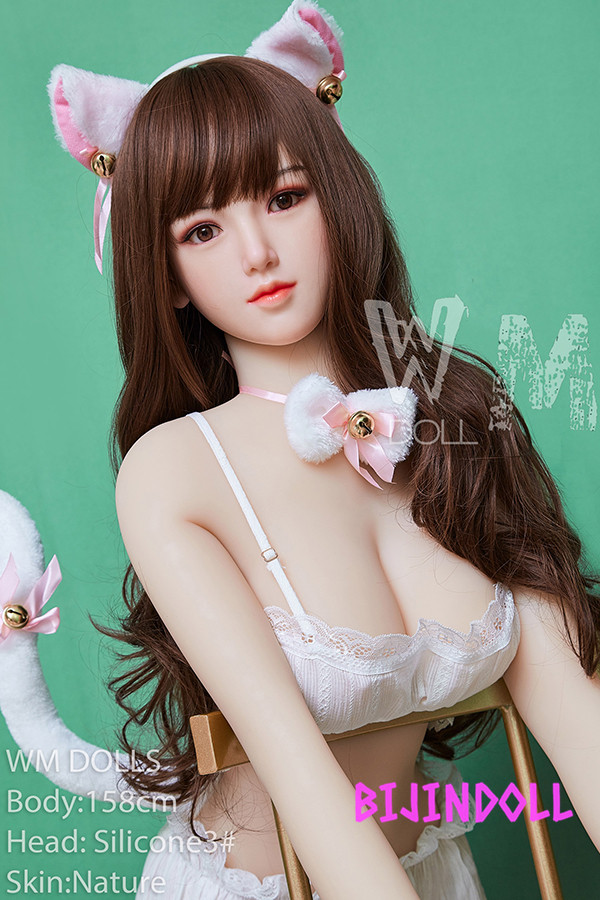 WMDoll#3 158cm Dカップ シリコンヘッド+TPE体　ぽちゃ lover 豊満 美人 が イクラブドール
