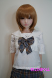 清楚感色気リアルドール PiperDoll AiKa 130cm  Aカップ シリコン製 