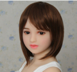 AXBDOLL#TA11 65cm 貧乳 tpe製 ロシア人の金髪メガネ幼女ミニロリドール